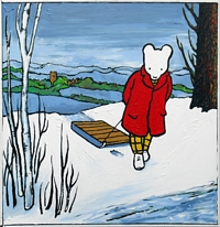 Mark Manning aka Z - Ecce Ursa: Rupert Goes Sledging Alone