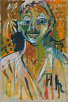 self portrait (after Larionov)