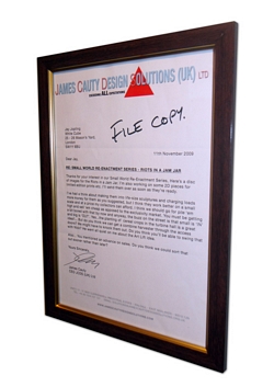 JCDS (UK) Ltd Letter to Jay Jopling at White Cube